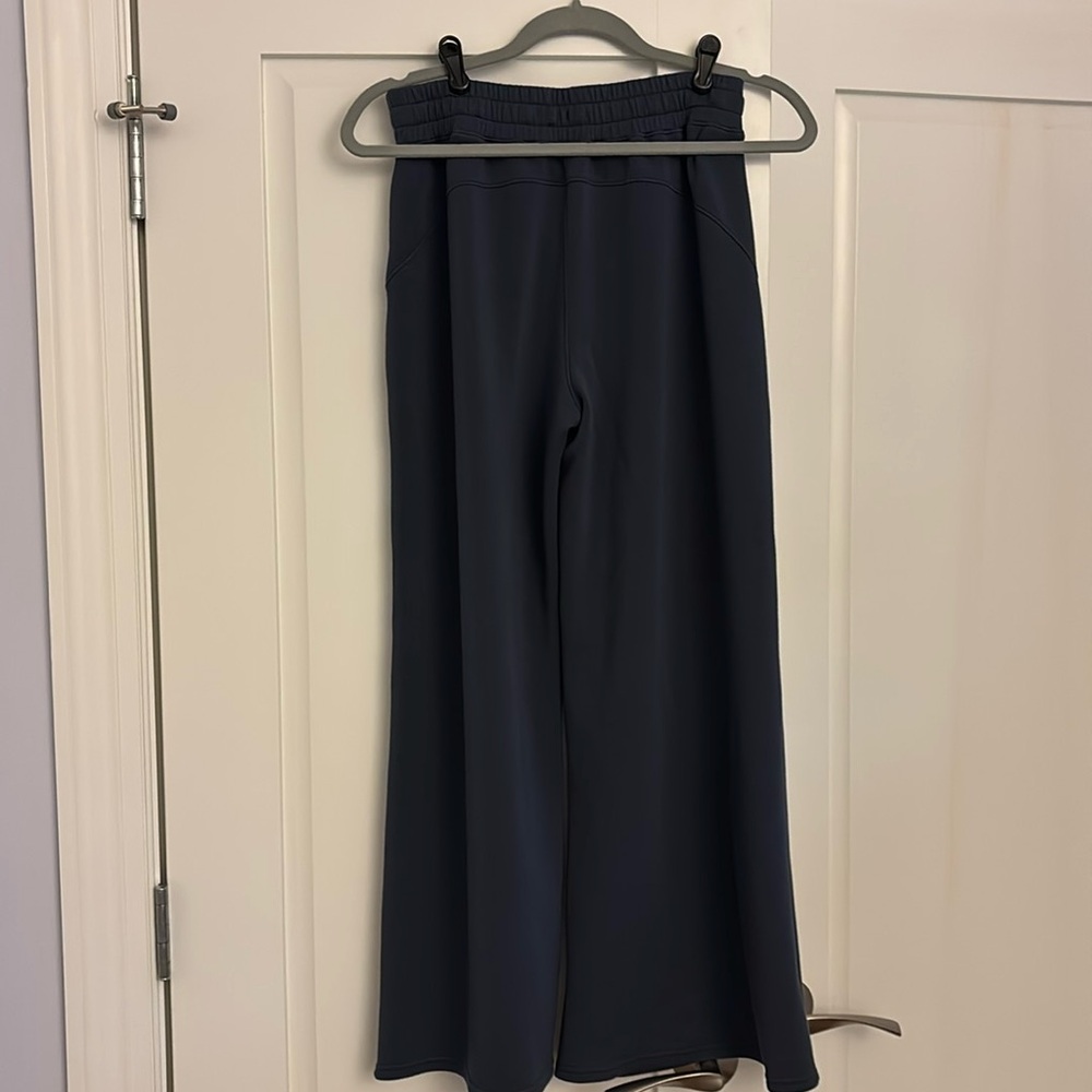 SPANX Charcoal Wide Leg Pants